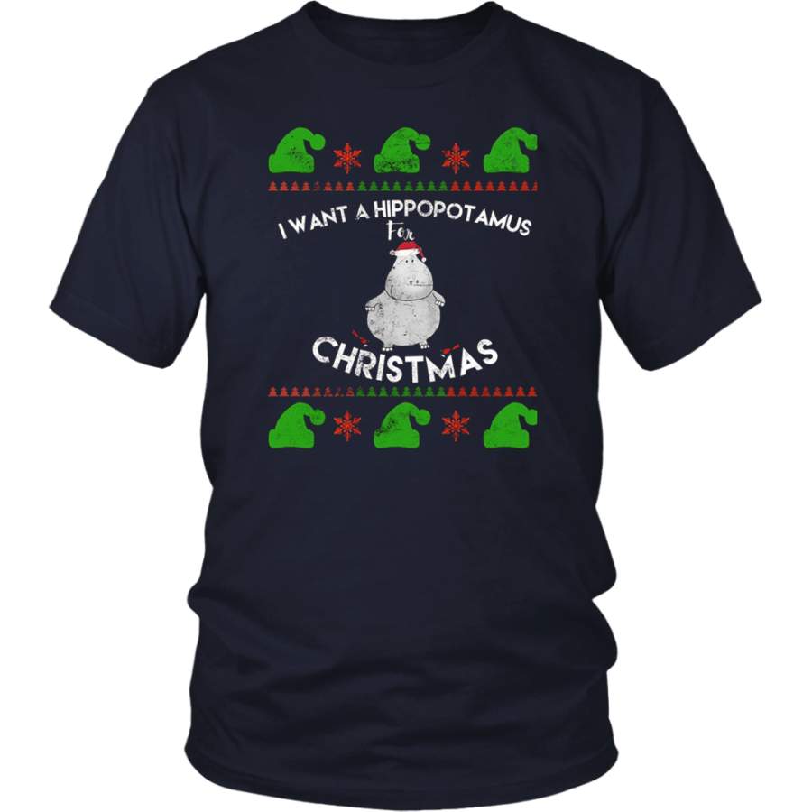 I Want A Hippopotamus For Christmas TShirt