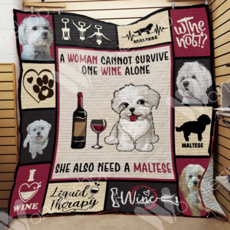 Maltese Dog Blanket DCB1903 67O31