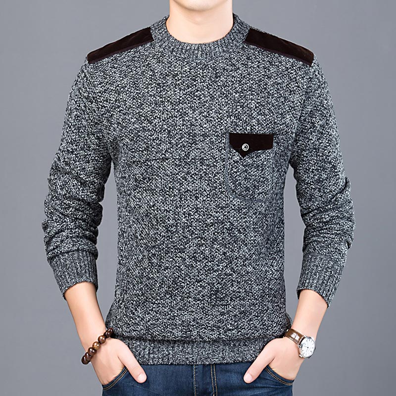 2022 New Fashion Brand Sweater For Mens Pullovers Slim Fit Jumpers Knitwear O-Neck Autumn Korean Style Casual Clothing Male alx