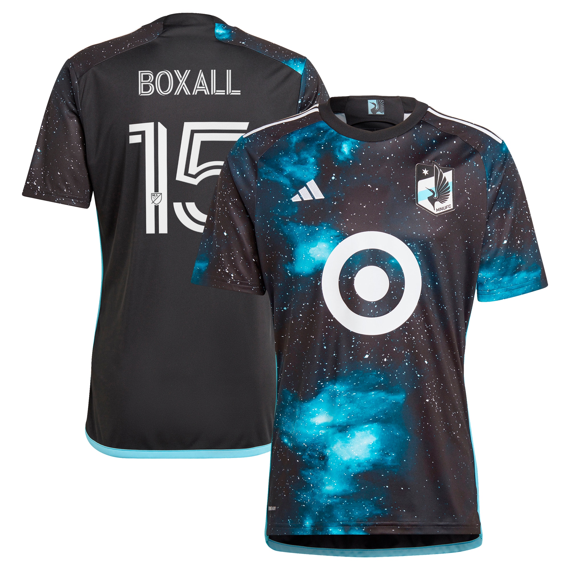 Michael Boxall Minnesota United FC 2024 Starry Night Replica Player Jersey – Black