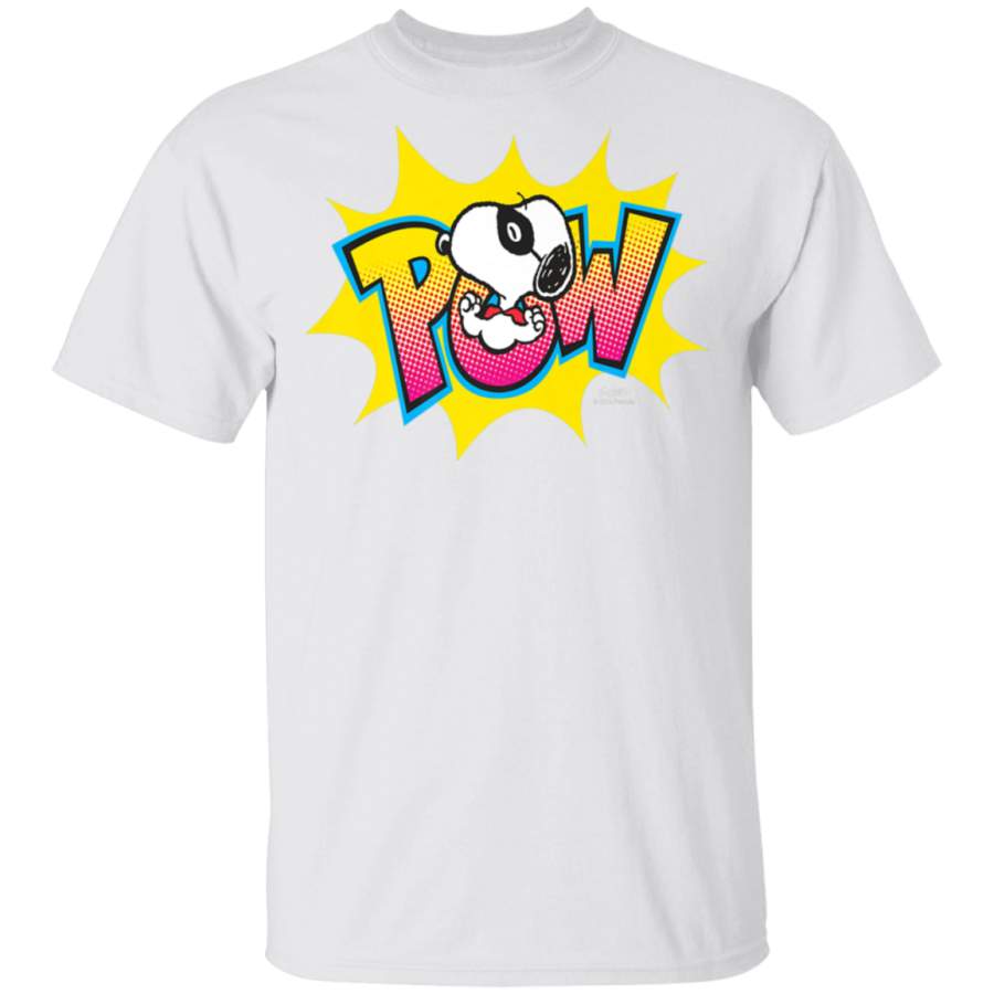 Peanuts Snoopy Superhero POW T-Shirt