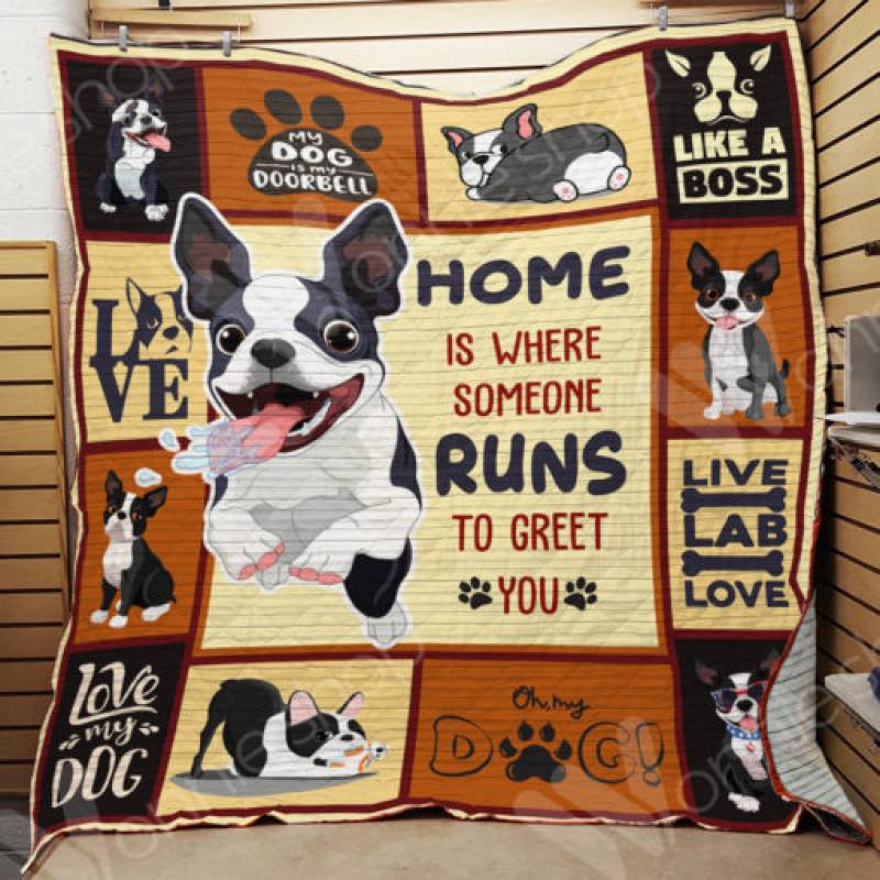 Boston Terrier Dog Blanket OCT1501 70O43