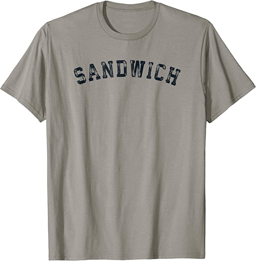 Vintage Sandwich MA T Shirt Scrum Old Retro Sports Tee Gift