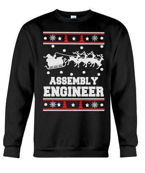 Assembly Engineer – Unisex – Sizes Small to 5XL Ugly Christmas Sweater