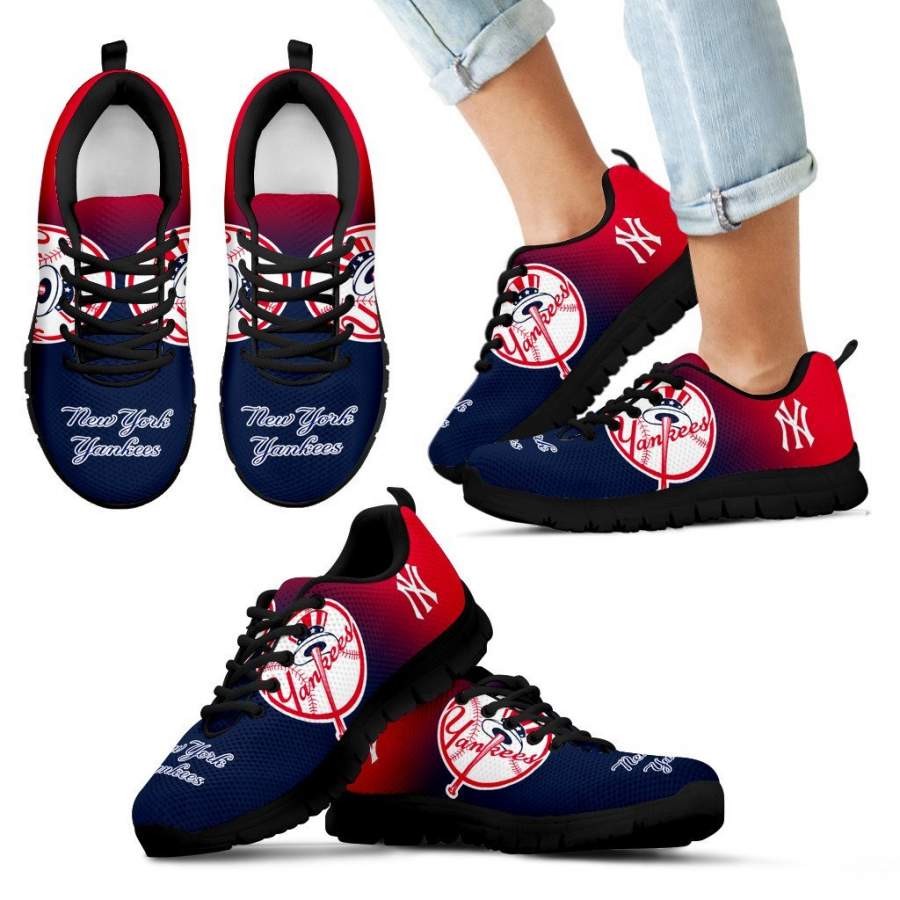 Colorful Unofficial New York Yankees Sneakers