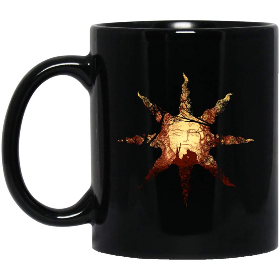 Praise the Sun Vintage Mug Black Mug