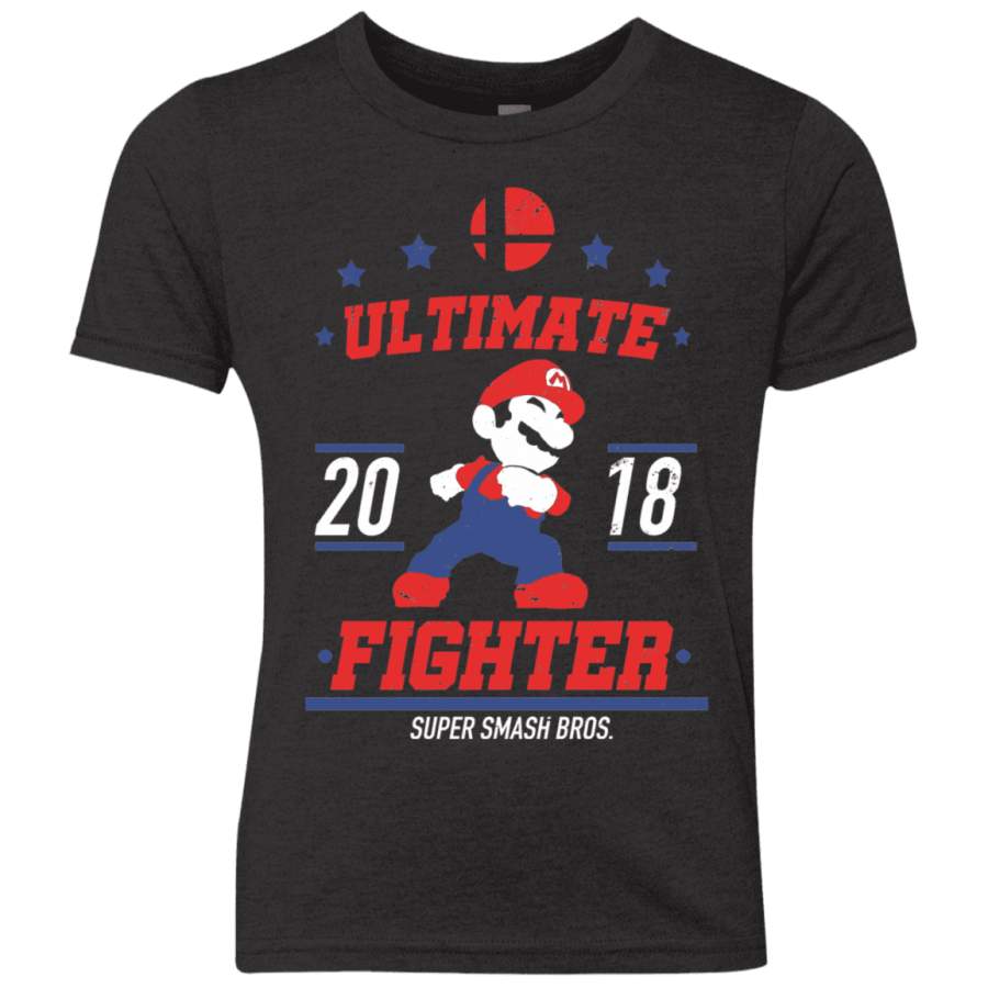 Ultimate Fighter Mario Youth Triblend T-Shirt