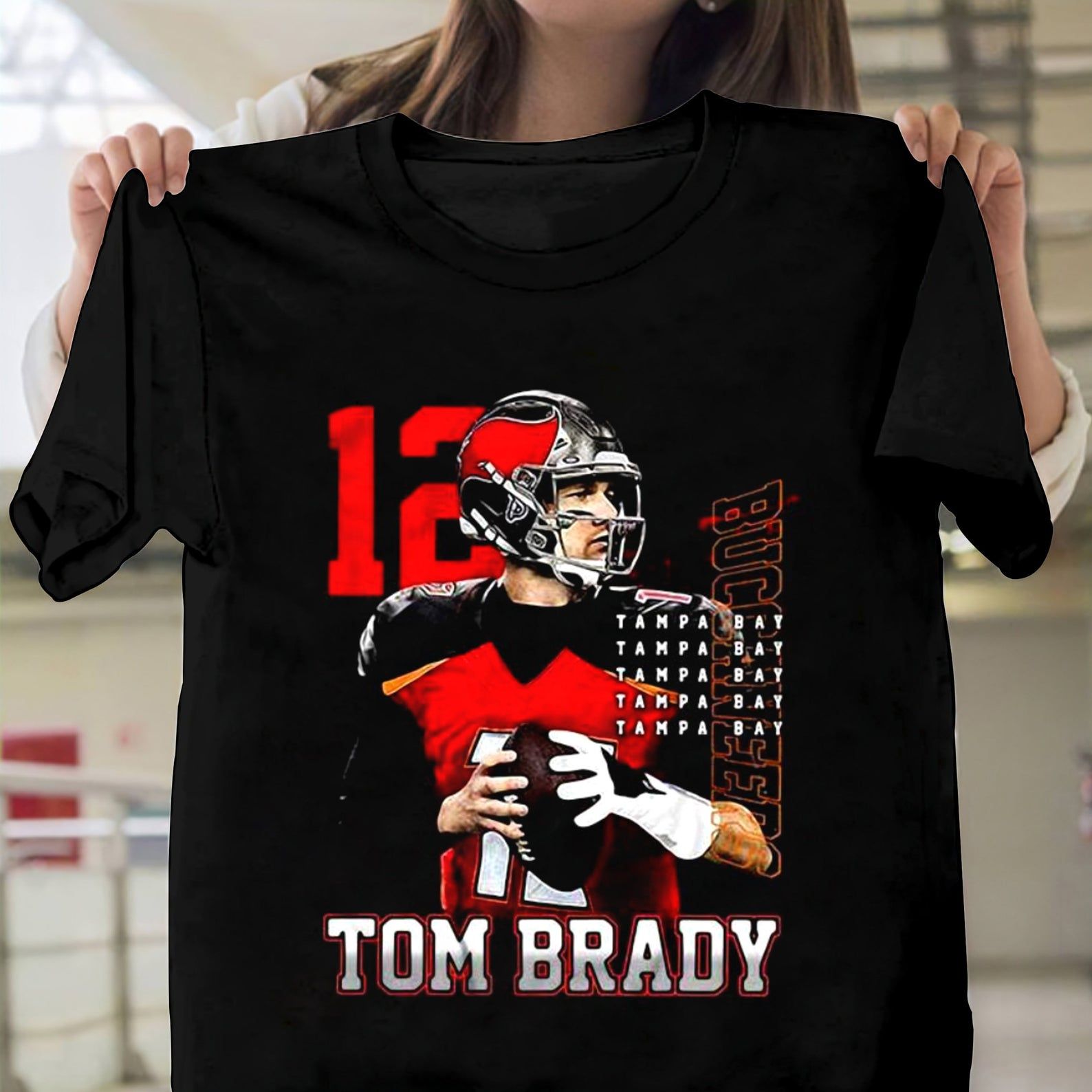 12 Tom Brady Shirt Tampa Bay Buccaneers T-Shirt Tampa Bay Buccaneers Superbowl Champion 2021 Shirt For And S – 5