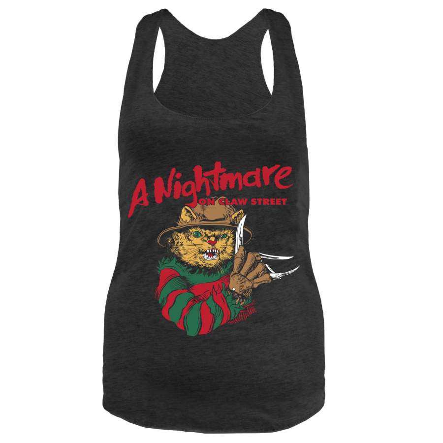 A Nightmare on Claw Street – Racerback Tank