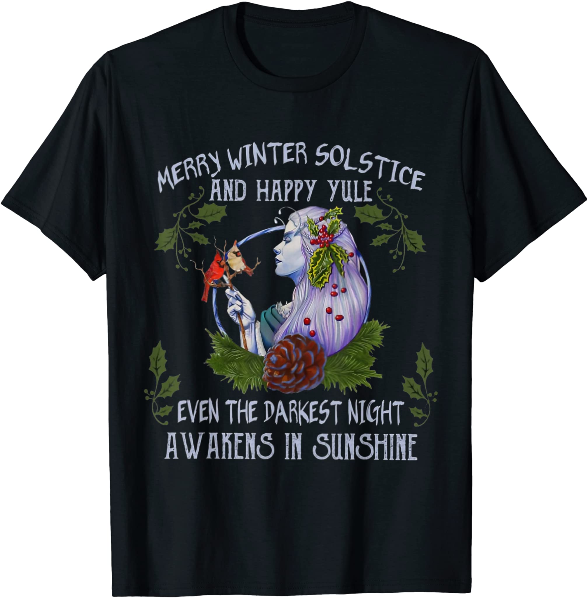 Merry Winter Solstice And Happy Yule T-Shirt