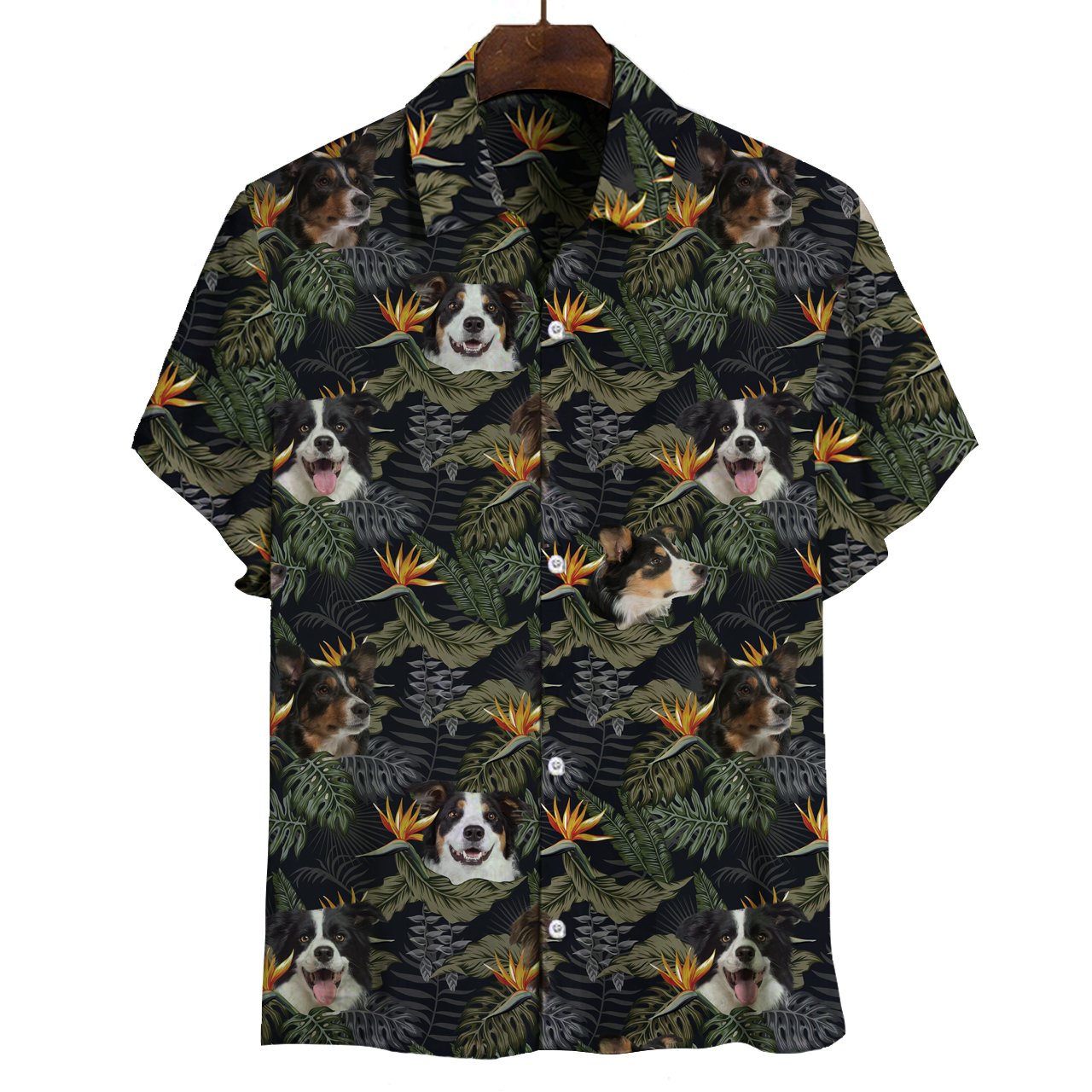 Border Collie Hawaii Shirt Ha18648