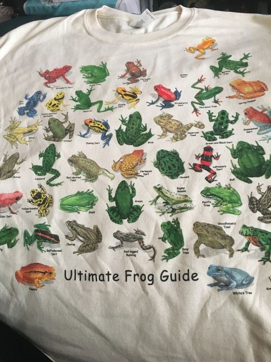 Ultimate Frog Guide Tee Shirt Outfit