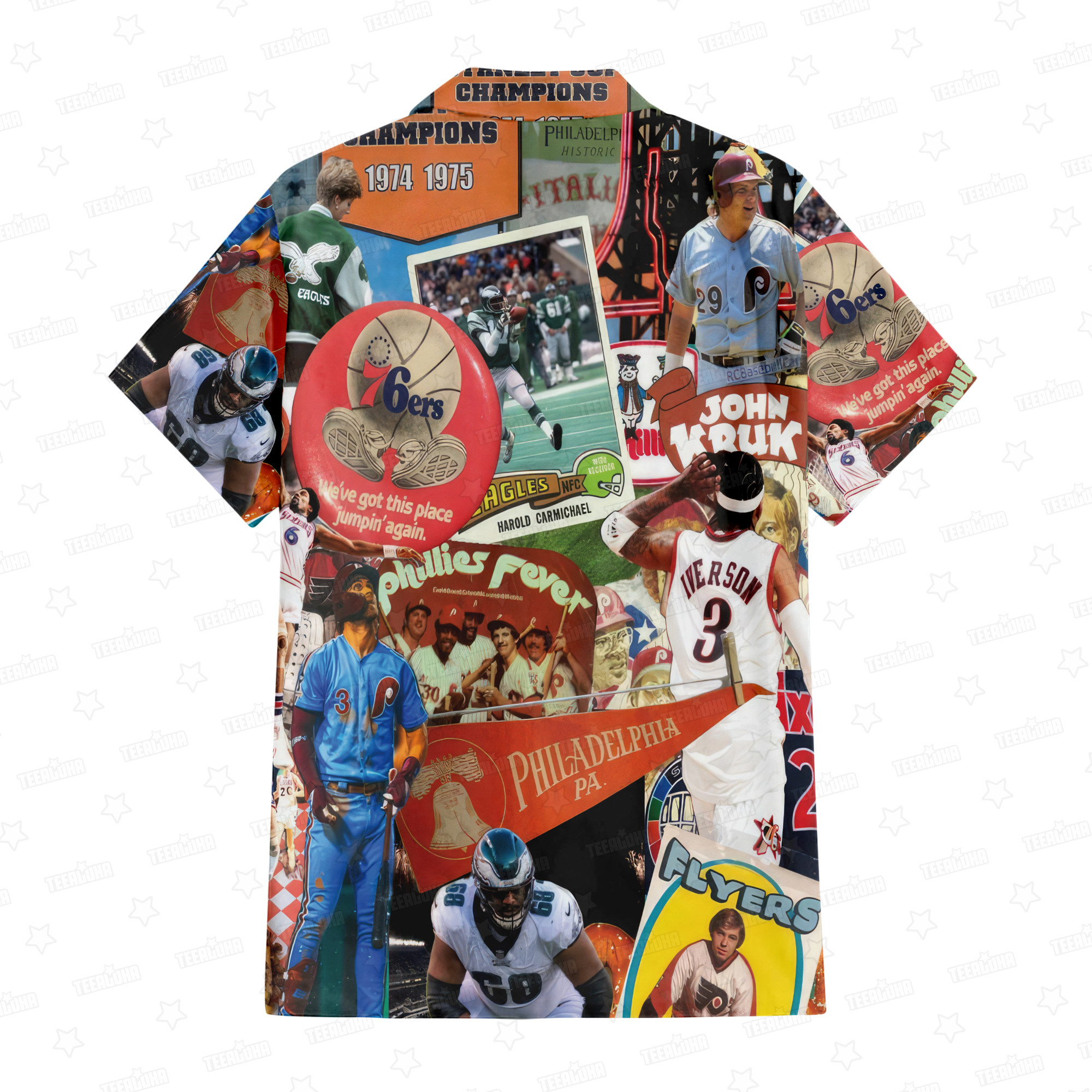 Philadelphia Phillies Historic Heritage Hawaiian Shirt