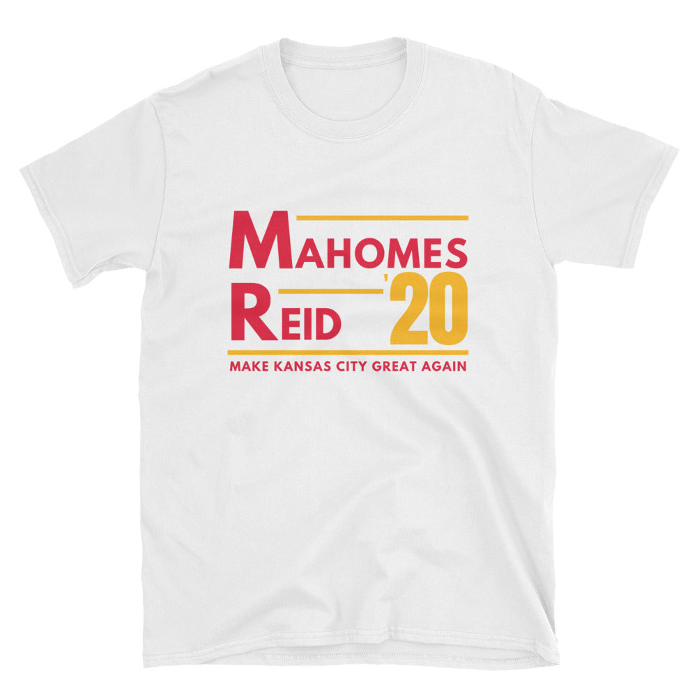 Mahomes Reid Make Kansas City Great Again 2020 T-Shirt