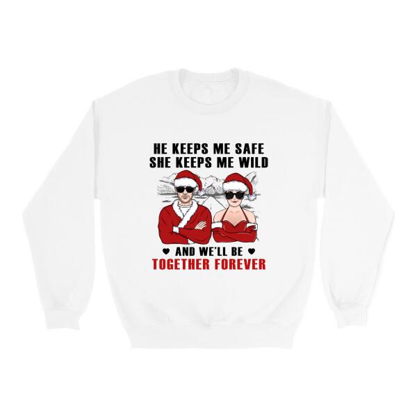 Personalized Shirt, We’Ll Be Together Forever, Christmas Theme, Christmas Gift For Couples