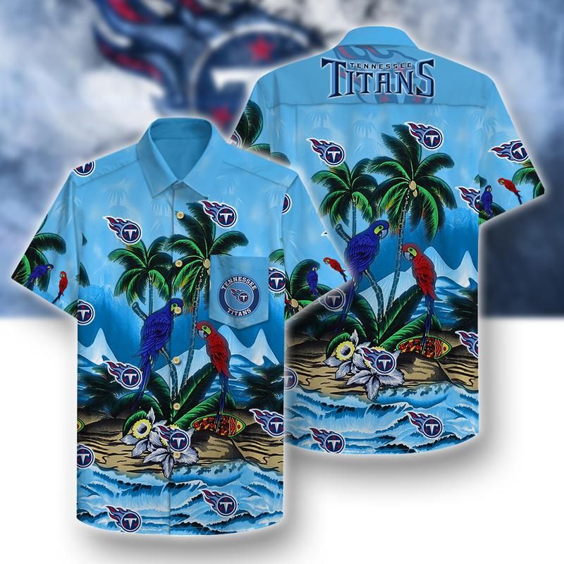 Tennessee Titans Unisex Hawaiian Shirt PATTERN- HAWAII SHIRT-hao1