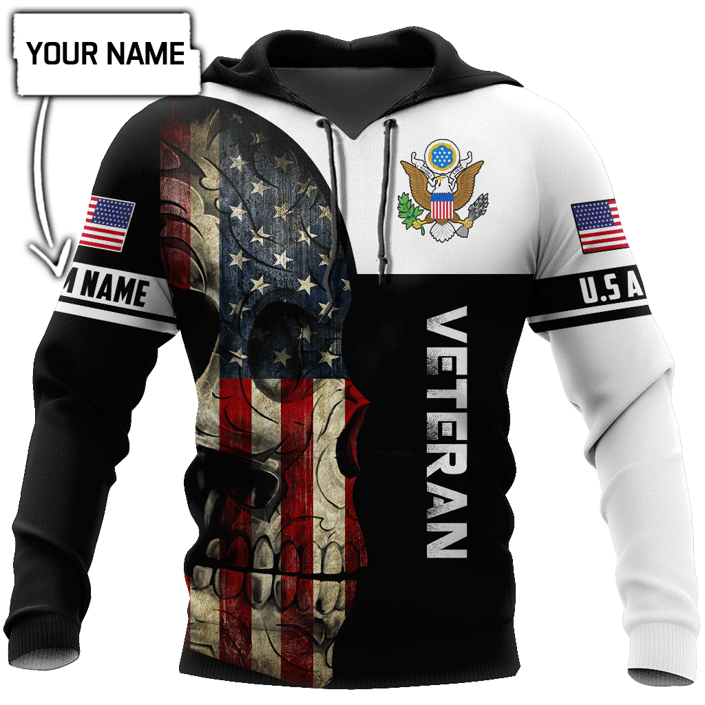 Proud To Be United States Army Veteran  – 3D All Over Printed Shirts For Men And Women