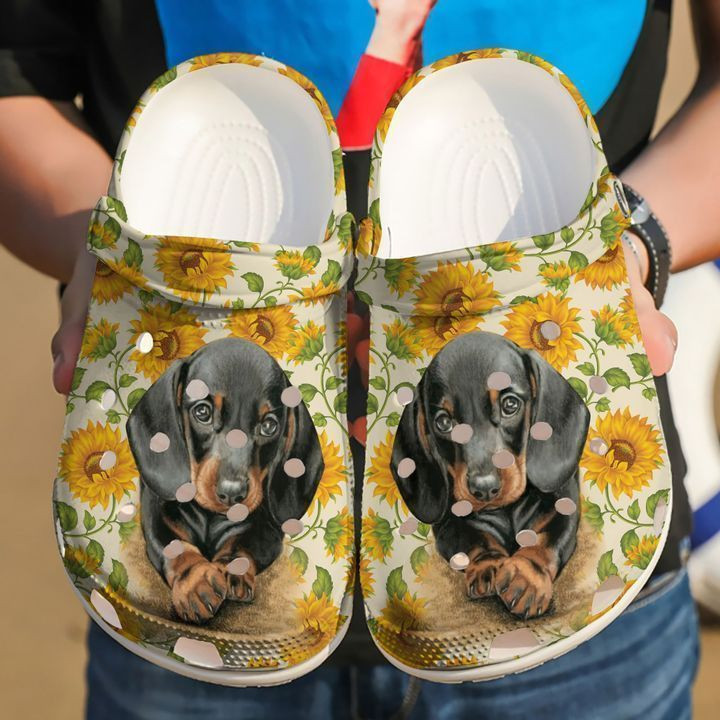 Dachshund Cute Duchshund Classic Clogs Shoes