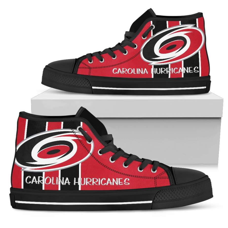 Steaky Trending Fashion Sporty Carolina Hurricanes High Top Shoes