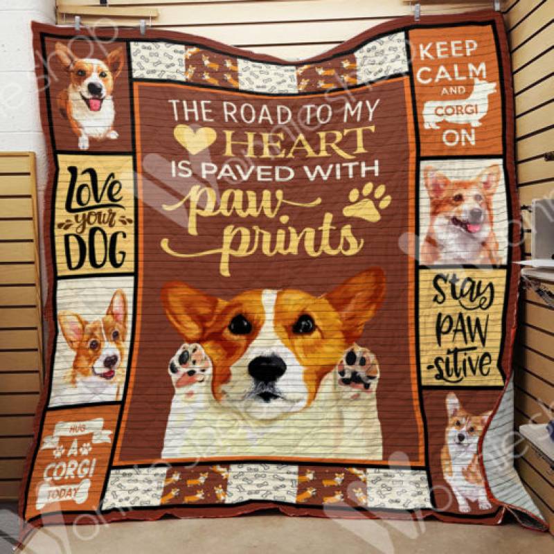 Corgi Dog Blanket NOV2902 67O49