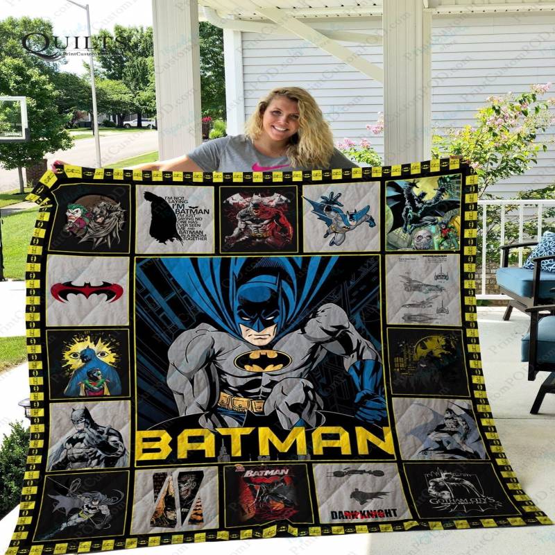 ADU Batman Quilt Blanket Ver 2