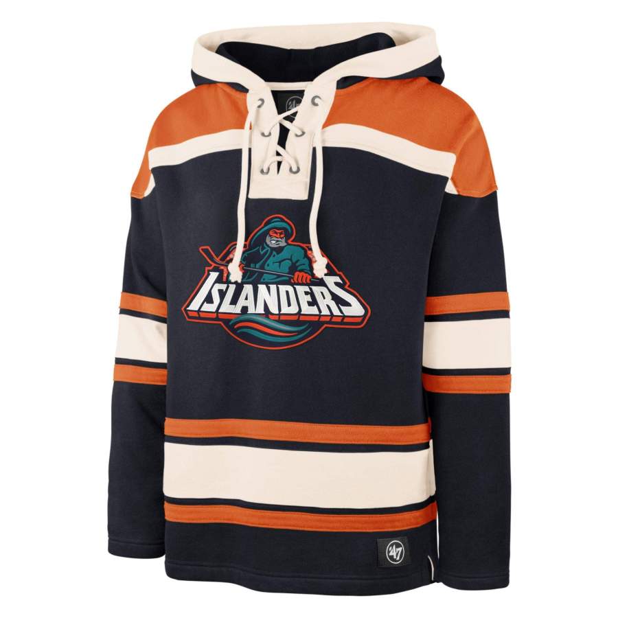 New York Islanders Vintage Superior ’47 Lacer Hoodie Unisex 3D All Over Print