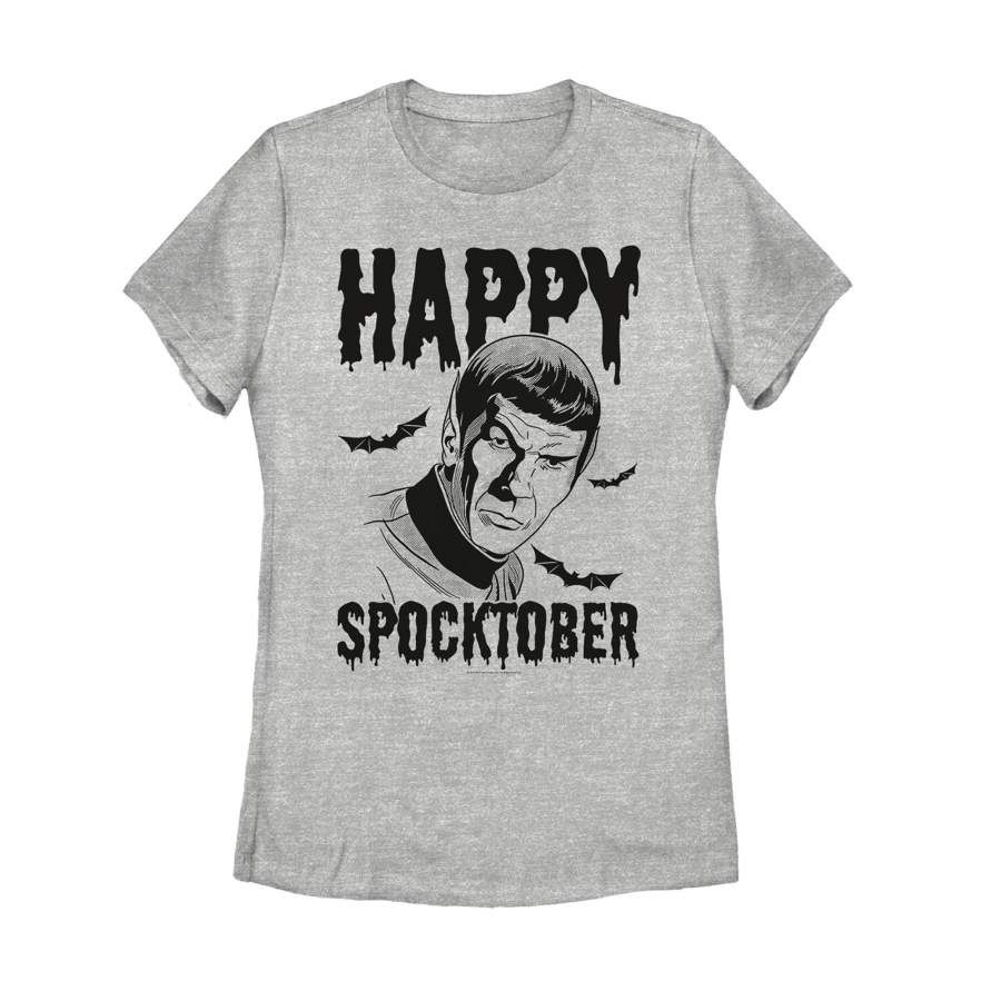 Star Trek Women’s Halloween Happy Spocktober  T Shirt