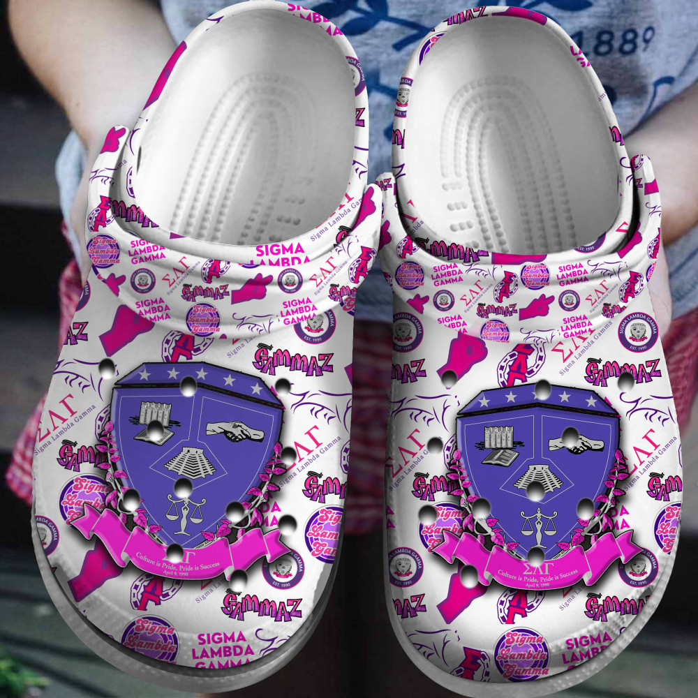 Sigma Lambda Gamma Crocss Classic Clogs Shoes For Men Women Kids ...