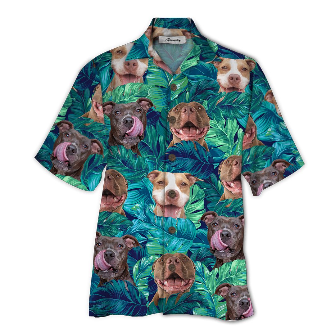 Hawaii Shirt Pitbull Hawaii For Hawaii Aloha Ha30255