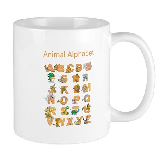 Animal Alphabet Mug