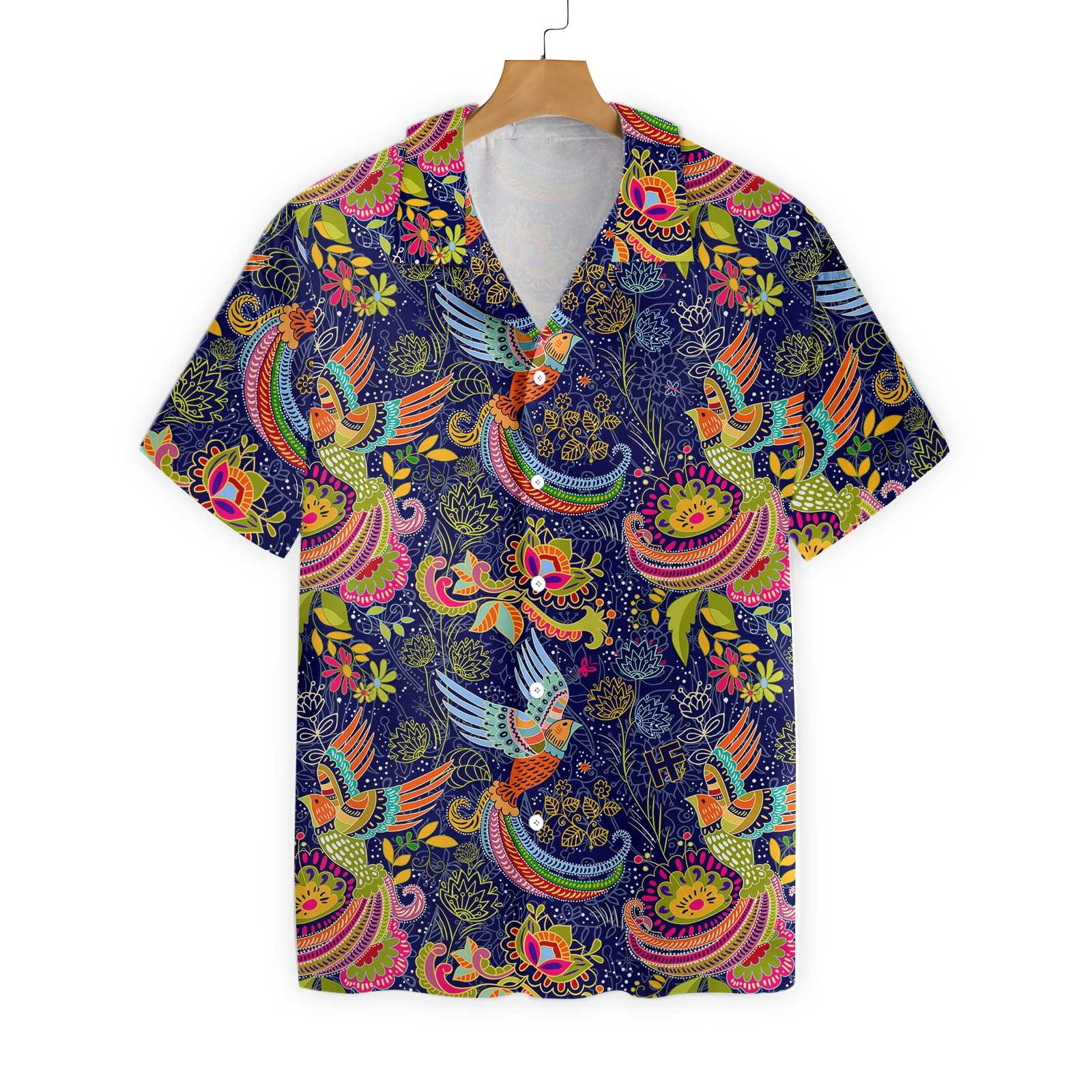 Colorful Hummingbird Mandala 1301 Hawaii Shirt Ha57017