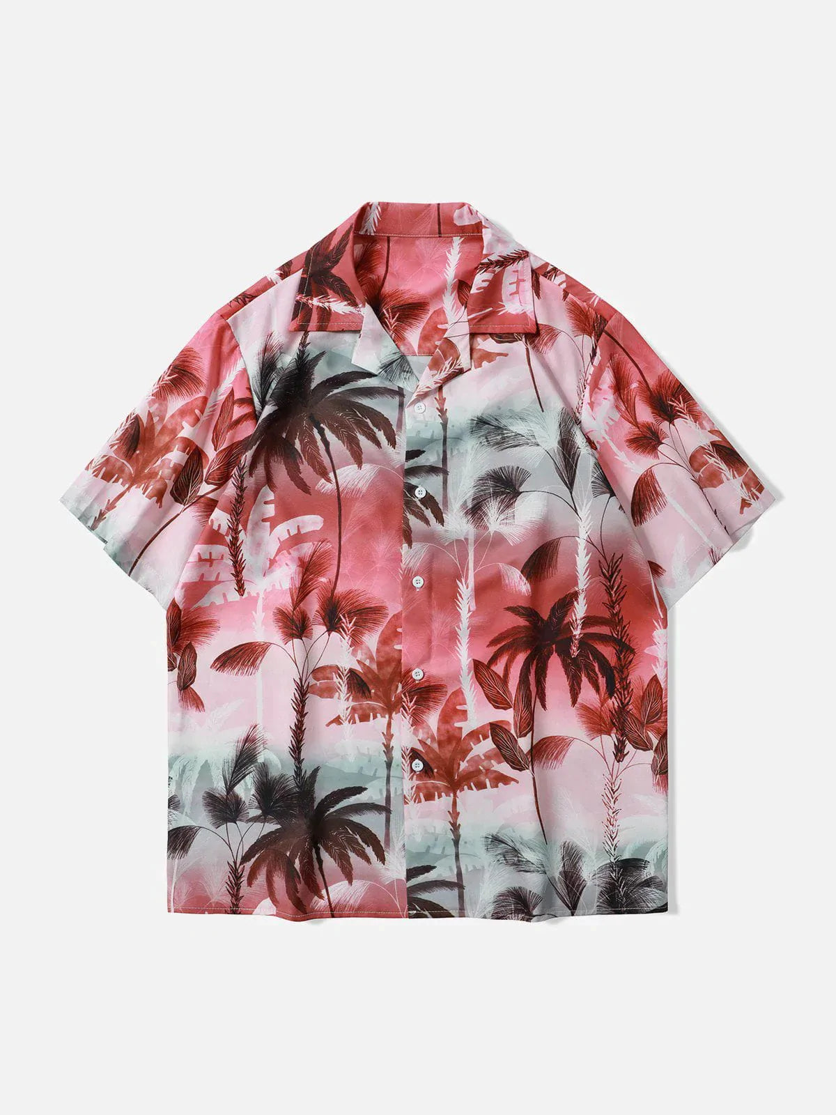 Talishko™ – Full Print Coconut Tree Short Sleeve Shirt