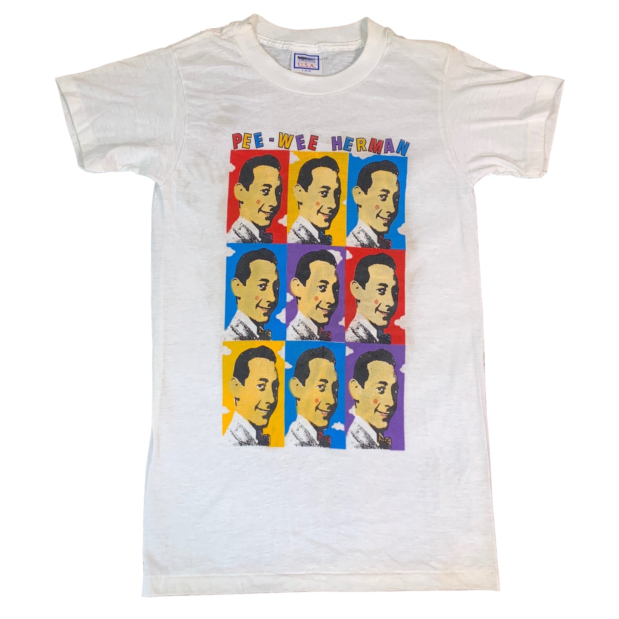 Vintage Pee Wee Herman “Warhol” T-Shirt