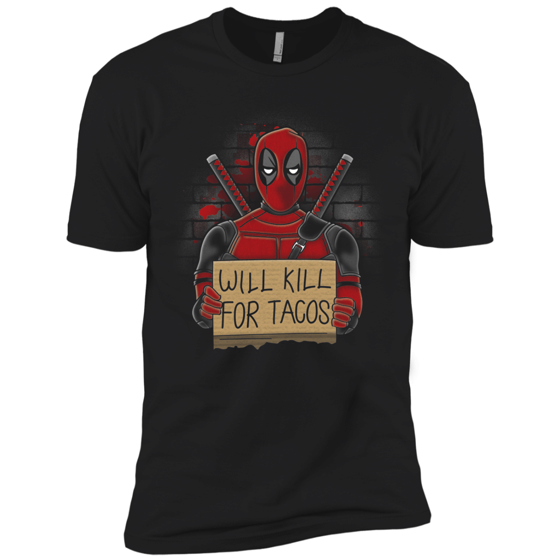 Will Kill For Tacos Mens Premium T-Shirt