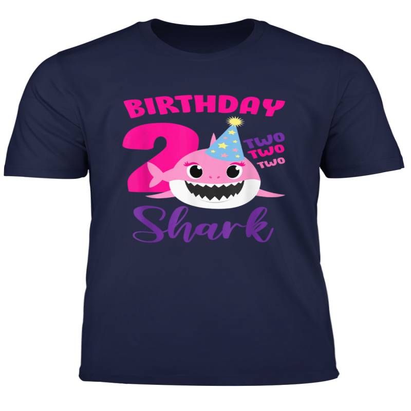 Baby Shark T Shirt 2Nd Birthday For Girls Doo Doo Doo T Shirt