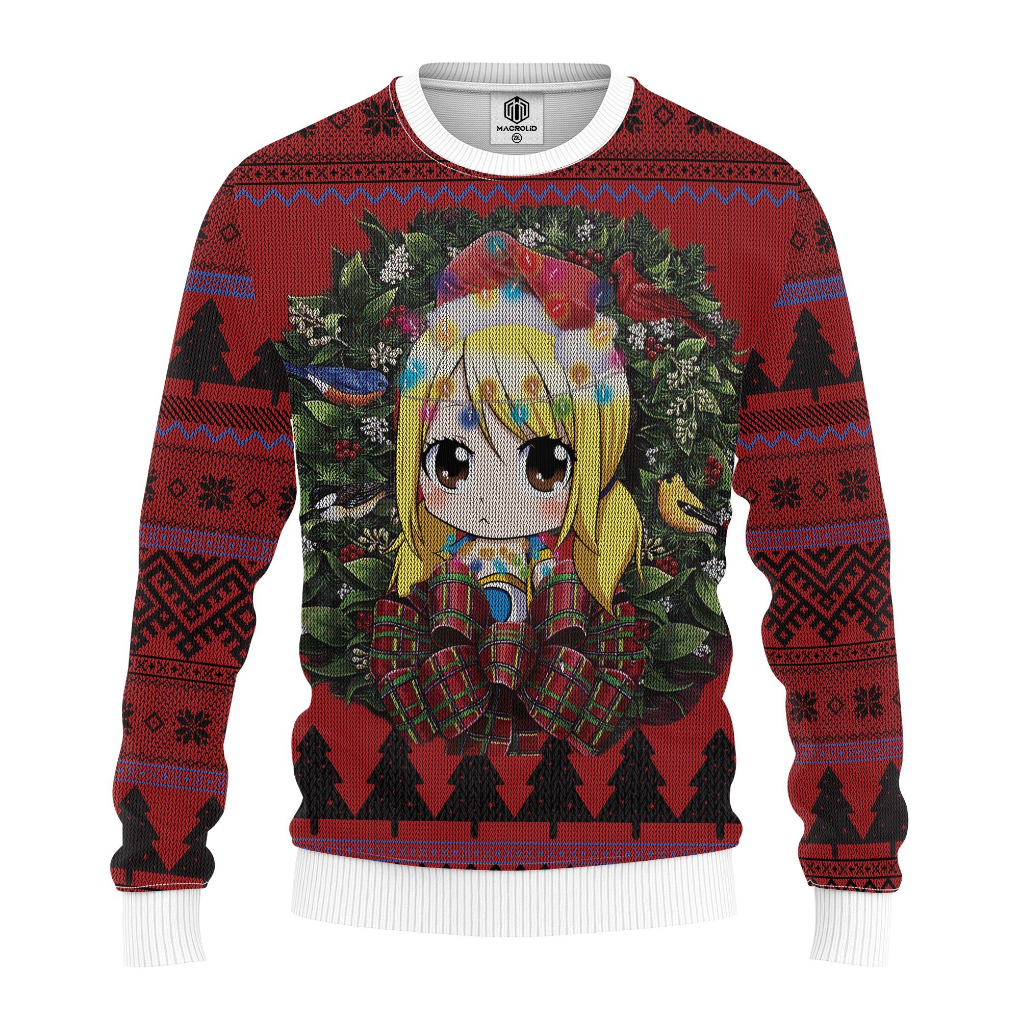 Chibi Lucy Fairy Tail Mc Ugly Christmas Sweater – thanksgiving gift