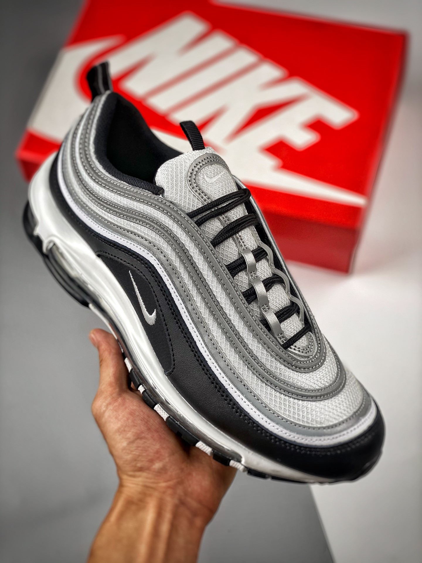 Nike Air Max 97 White Black Silver DM0027-001 5339570