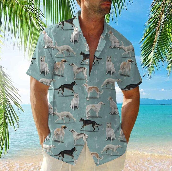 Borzoi Hawaii Shirt Ha41600