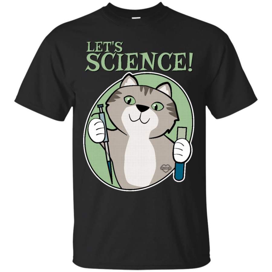 SCIENCE – Lets Science Kitten T Shirt & Hoodie