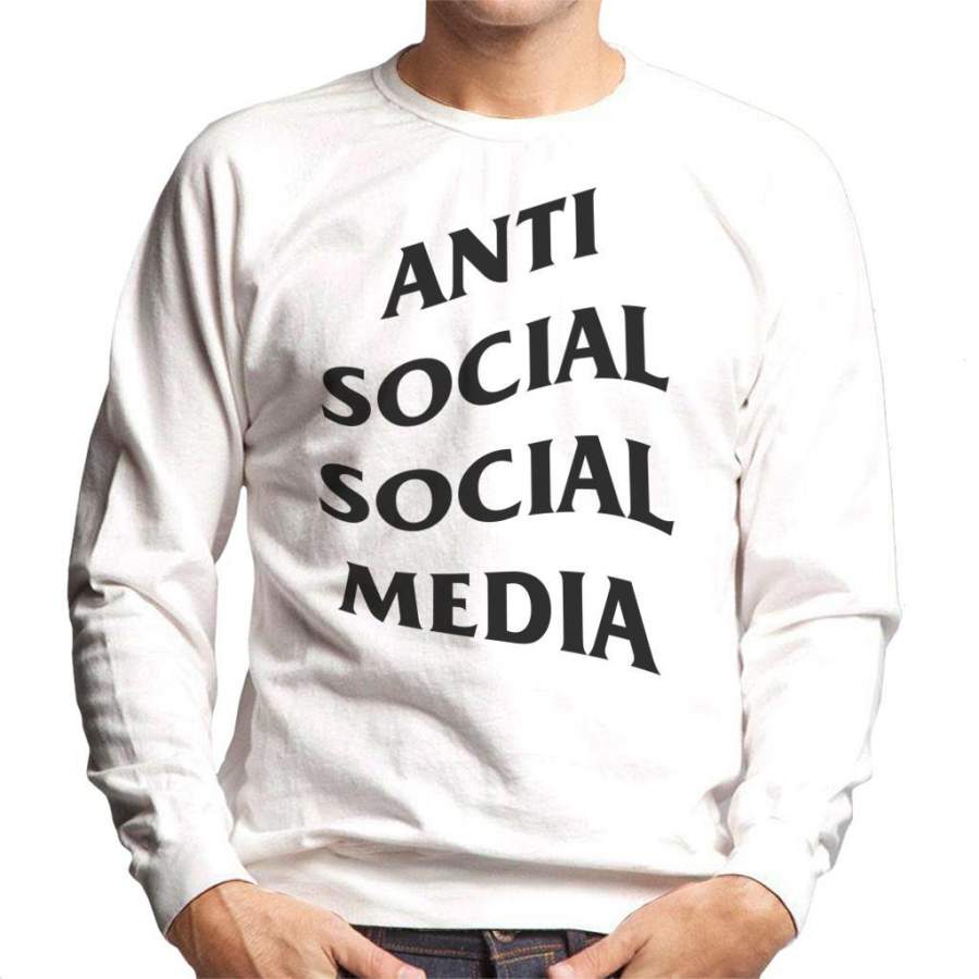 Anti Social Media Band Mix Men’s Sweatshirt