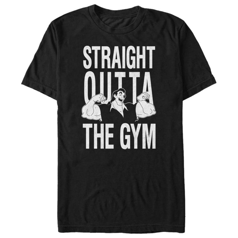 Beauty and the Beast Men’s Gaston Gym  T Shirt