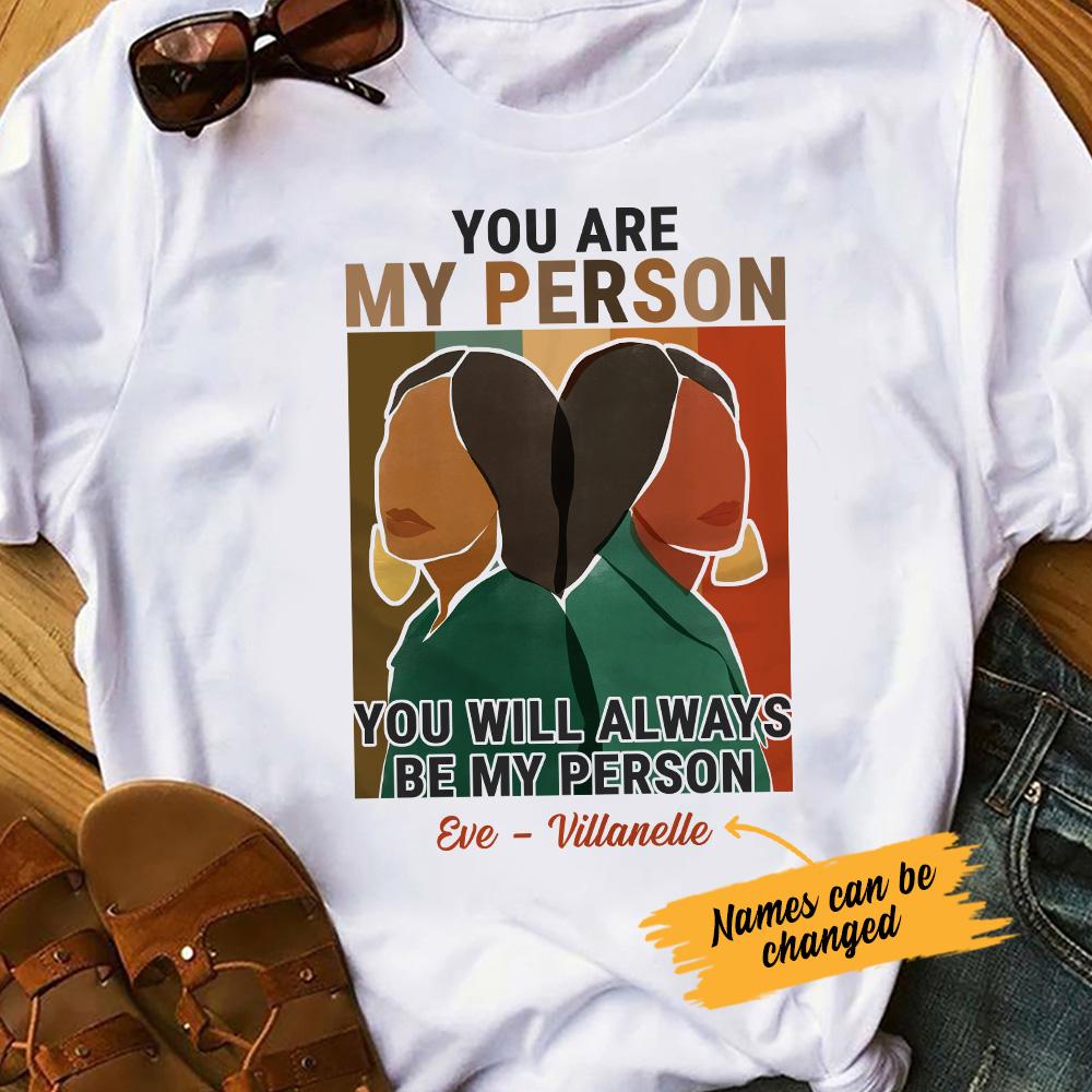 Personalized Bwa Friends My Person T Shirt