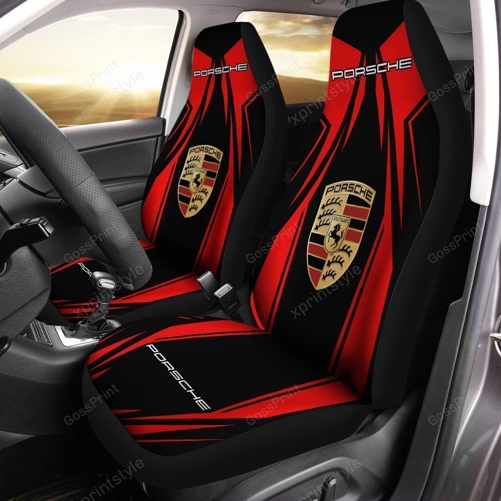 Porsche Car Seat Cover ( Set Of 2 ) Ver 4