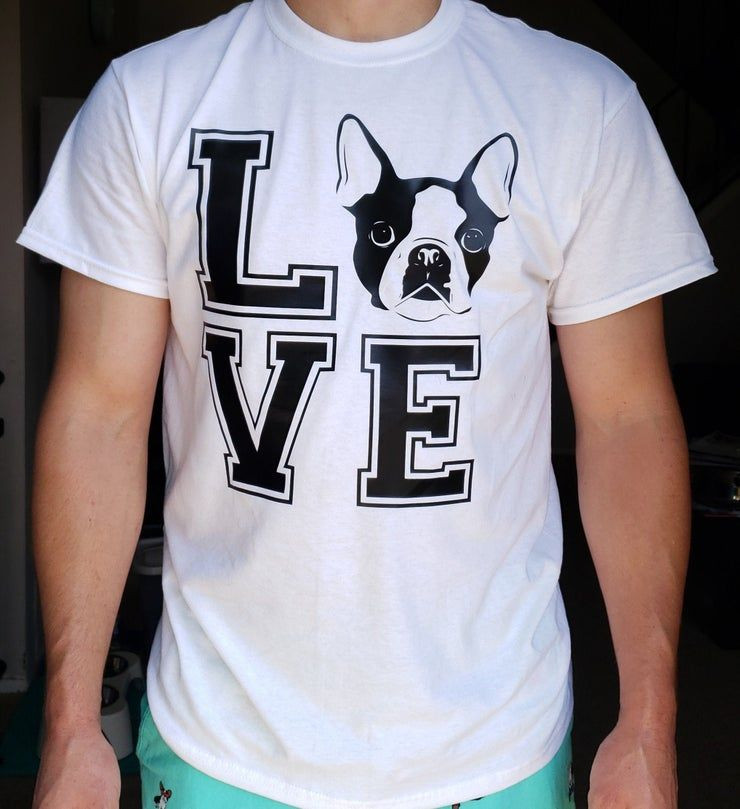 Cute Boston Terrier Love Shirt