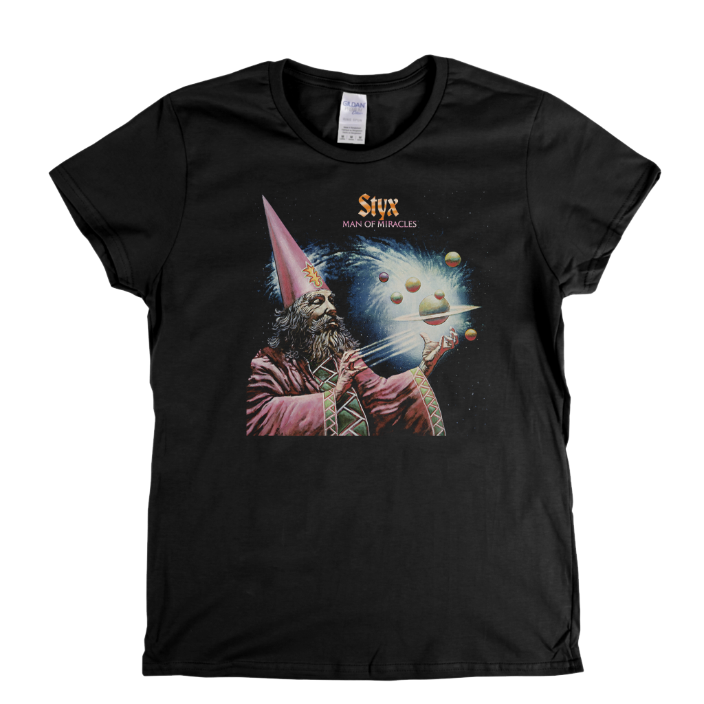 Styx Man Of Miracles Womens T-Shirt