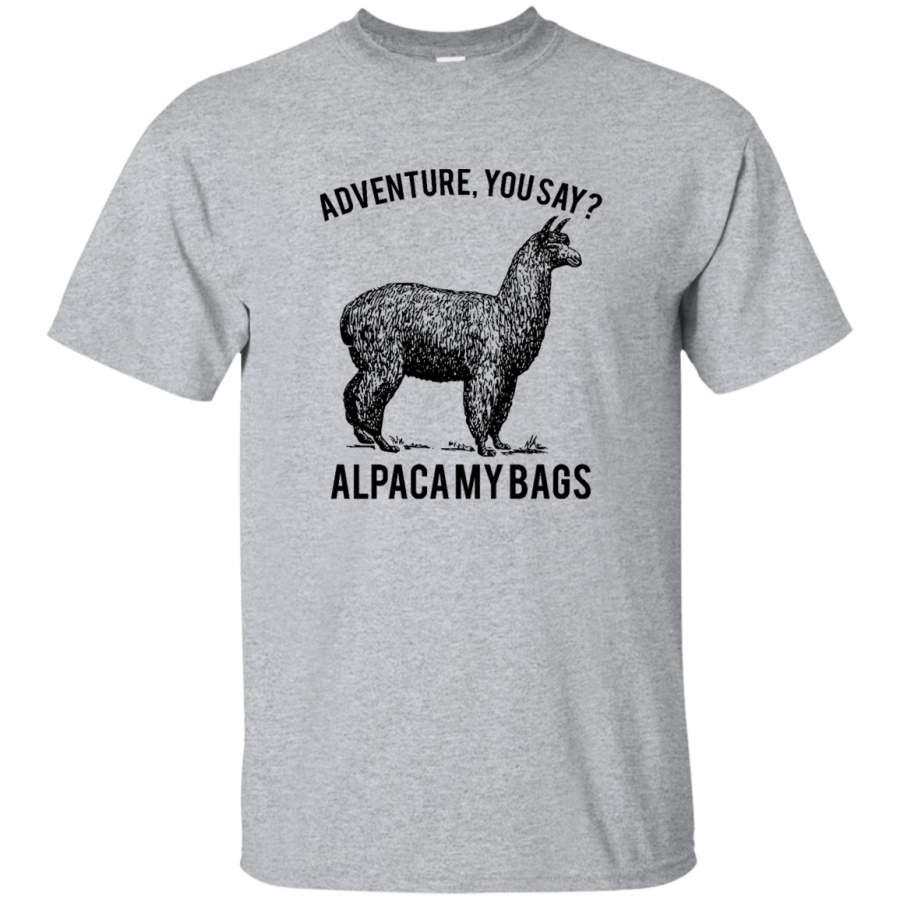 AGR adventure you say Alpaca My Bags Youth T-Shirt