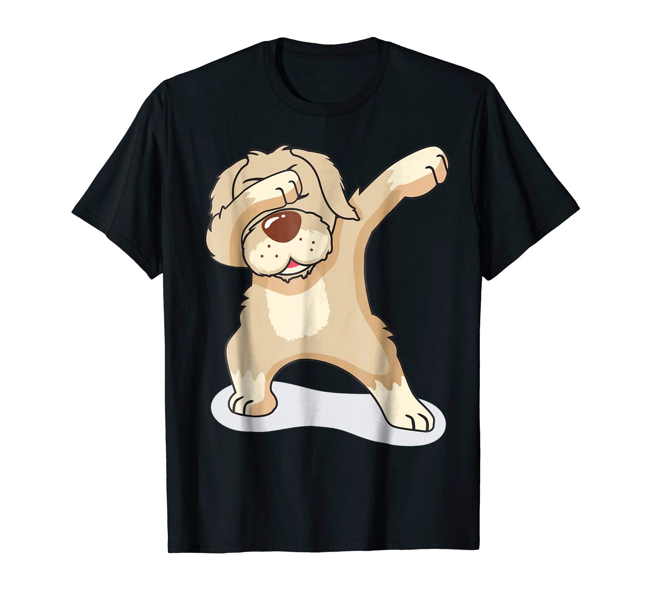 Dabbing Dog Shirt Funny Dancing Puppy Tshirt