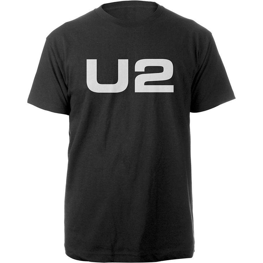 U2 – Logo – Black T-shirt