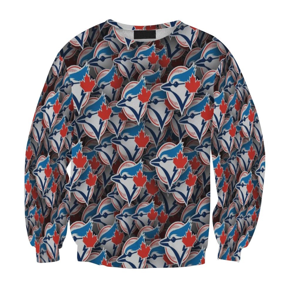 Toronto Blue Jays3 Gift For Fan 3D Full Printing Sweatshirt