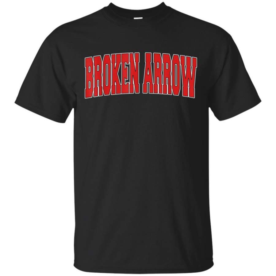 BROKEN ARROW OK OKLAHOMA Varsity Style USA Vintage Sports T-Shirt